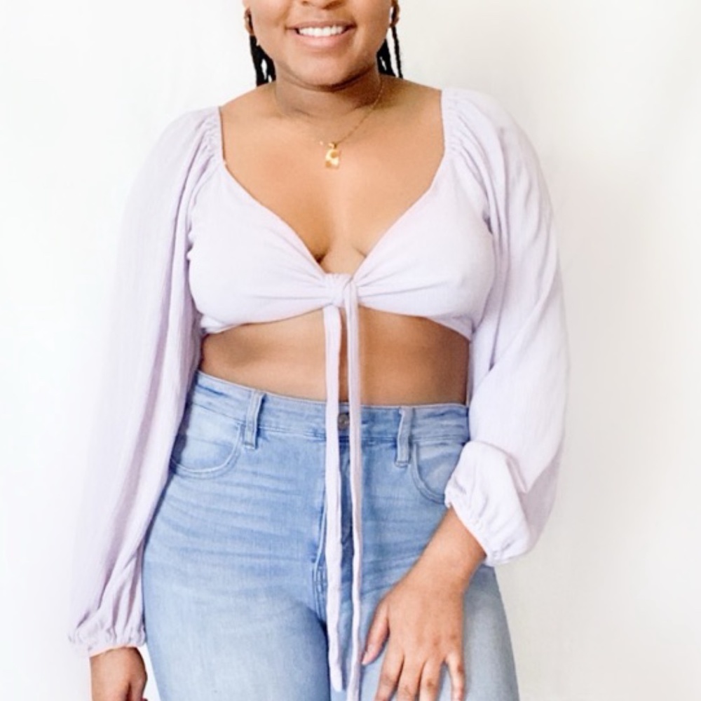 Lavender Summer Top